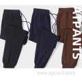 Fashion thickening and fleece men's loose sports pants